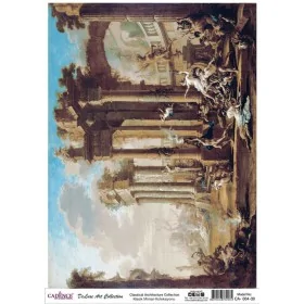 Model CA004 Deluxe Art Collection Pirinç Dekopaj 60x84cm